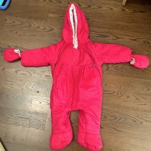 Jacadi Paris snowsuit size 12m in pink